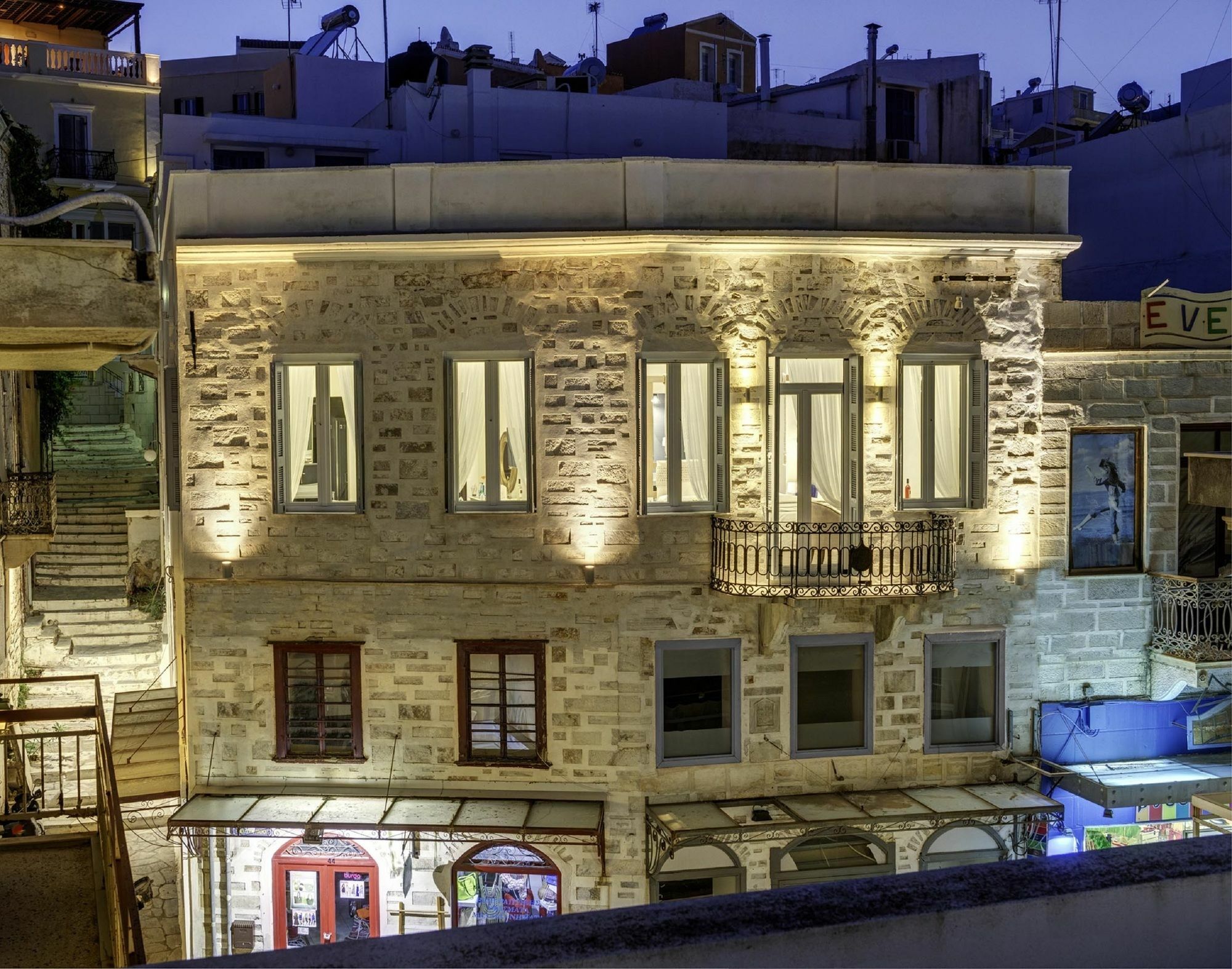1844 Suites Syros Hermópolis Exterior foto